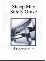 Sheep May Safely Graze Handbell sheet music cover